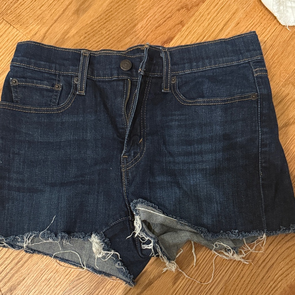 Levi Denim Blue Women's Shorts